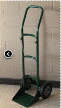 Heavy-Duty Single Cylinder Hand Truck with Solid Tires