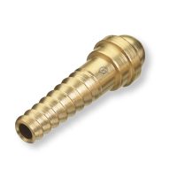 Western Enterprises 13 - A-Size Brass Hose Nipple for 3/16" ID Hose