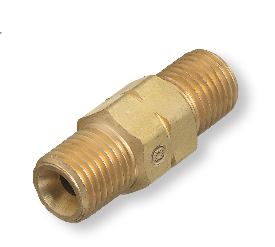Western Enterprises WES31 B-Size Acetylene Hose Coupler, Male x Male