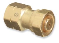 CGA-520 to CGA-510 Acetylene B-Tank Adapter