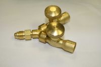 Inert Gas Y-Valve Splitter with Shut-Offs