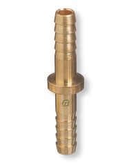 Western Enterprises WES44 1/4-Inch Brass Hose Barb Splicer
