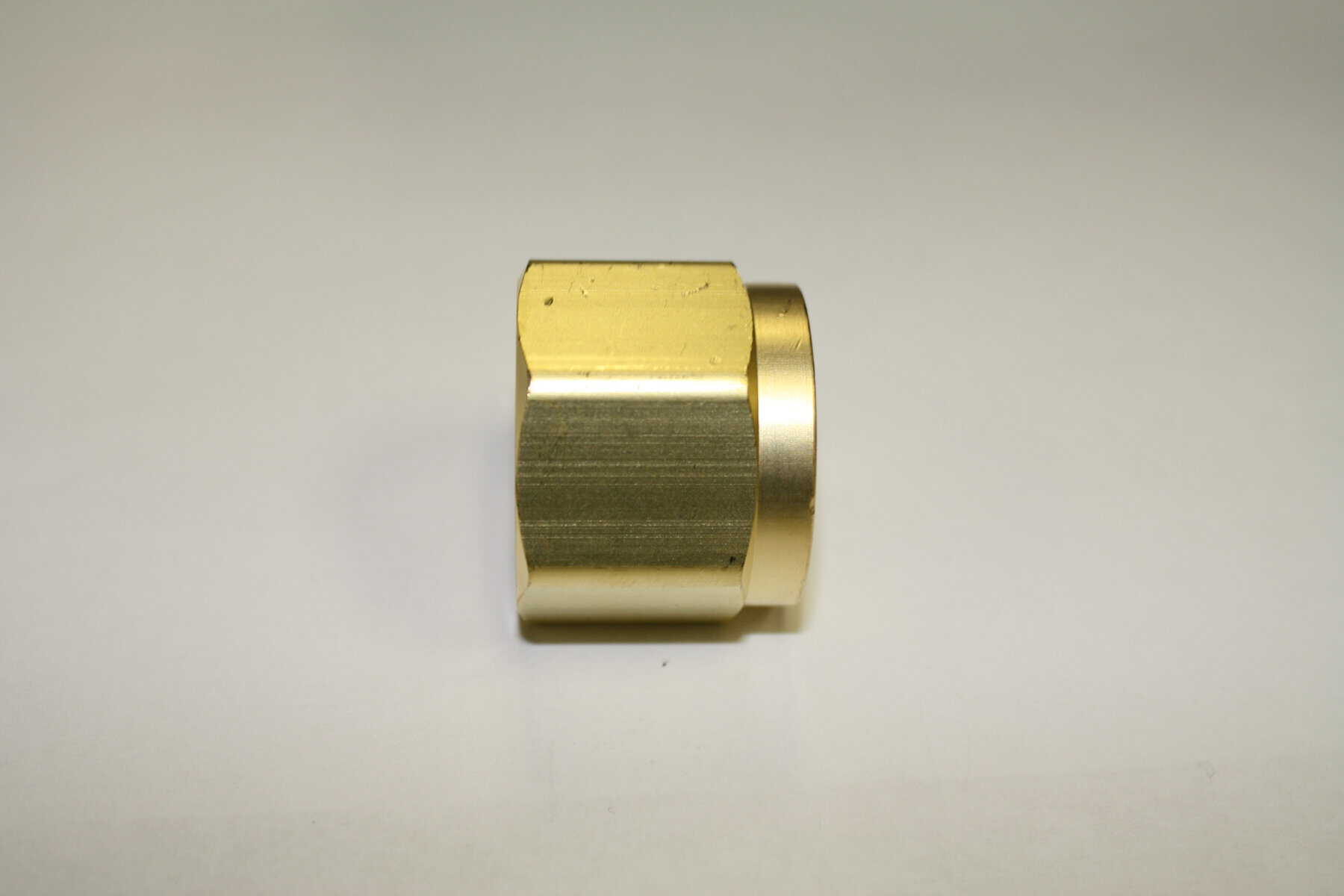 CGA-540 Oxygen Regulator Inlet Nut, Brass, 3000 PSIG