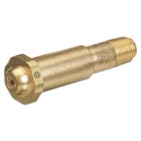 CGA-680 Brass Inlet Nipple with Filter, 1/4" NPT, 3" Length