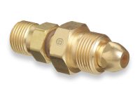 CGA-580 to CGA-320 Brass Cylinder Adaptor