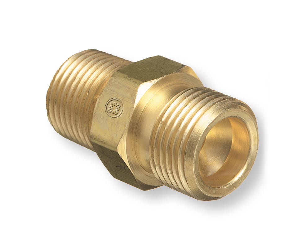 Western Enterprises B-50 CGA-540 to 1/4 NPT Male Oxygen Adaptor