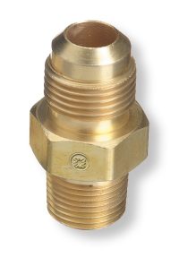Western Enterprises F-32 CGA-295 to 3/8" NPT Male Brass Adaptor