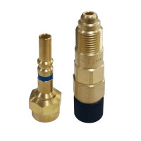 Western Enterprises QDB33 Inert Gas Quick Connect Set with Check Valve