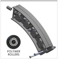 Wire Wizard WGM-1 45-Degree Roller Guide Module