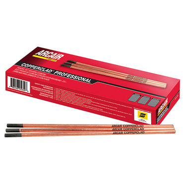 Arcair 1/2" x 14" DC Pointed Copperclad Gouging Electrodes (50 Pack)