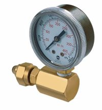 Brass Adapter 1/4 NPT Male to 5/8-18 Female Inert Gas