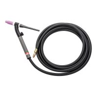 Lincoln Electric PTA-17FV Flex Head TIG Torch with Valve and Ultra-Flex Cable