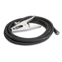 Lincoln Electric Work Lead Assembly - 2/0 Cable, GC-500 Clamp, 15 ft