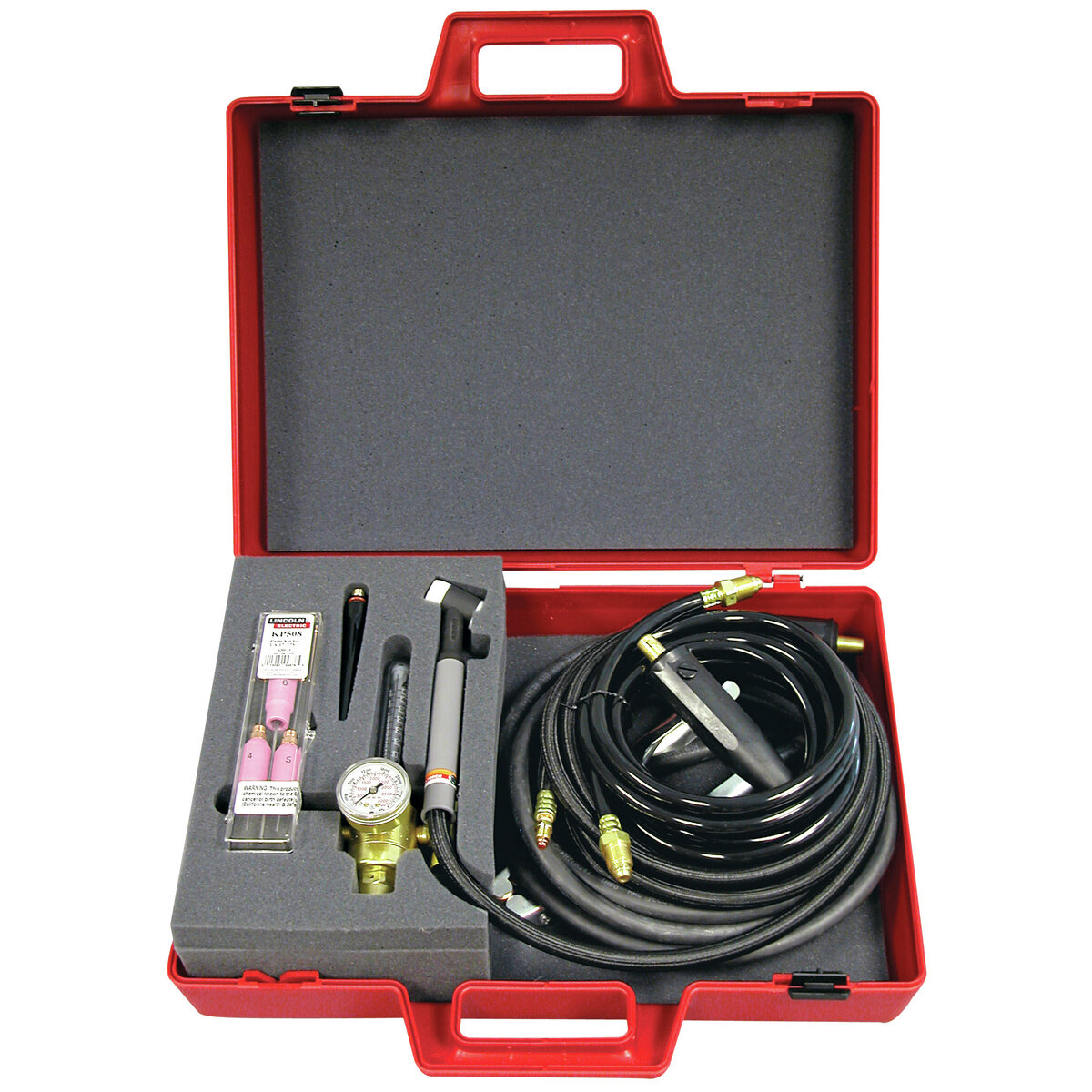 Lincoln Electric PTA-17 TIG Torch Complete Starter Kit, 150A Air-Cooled