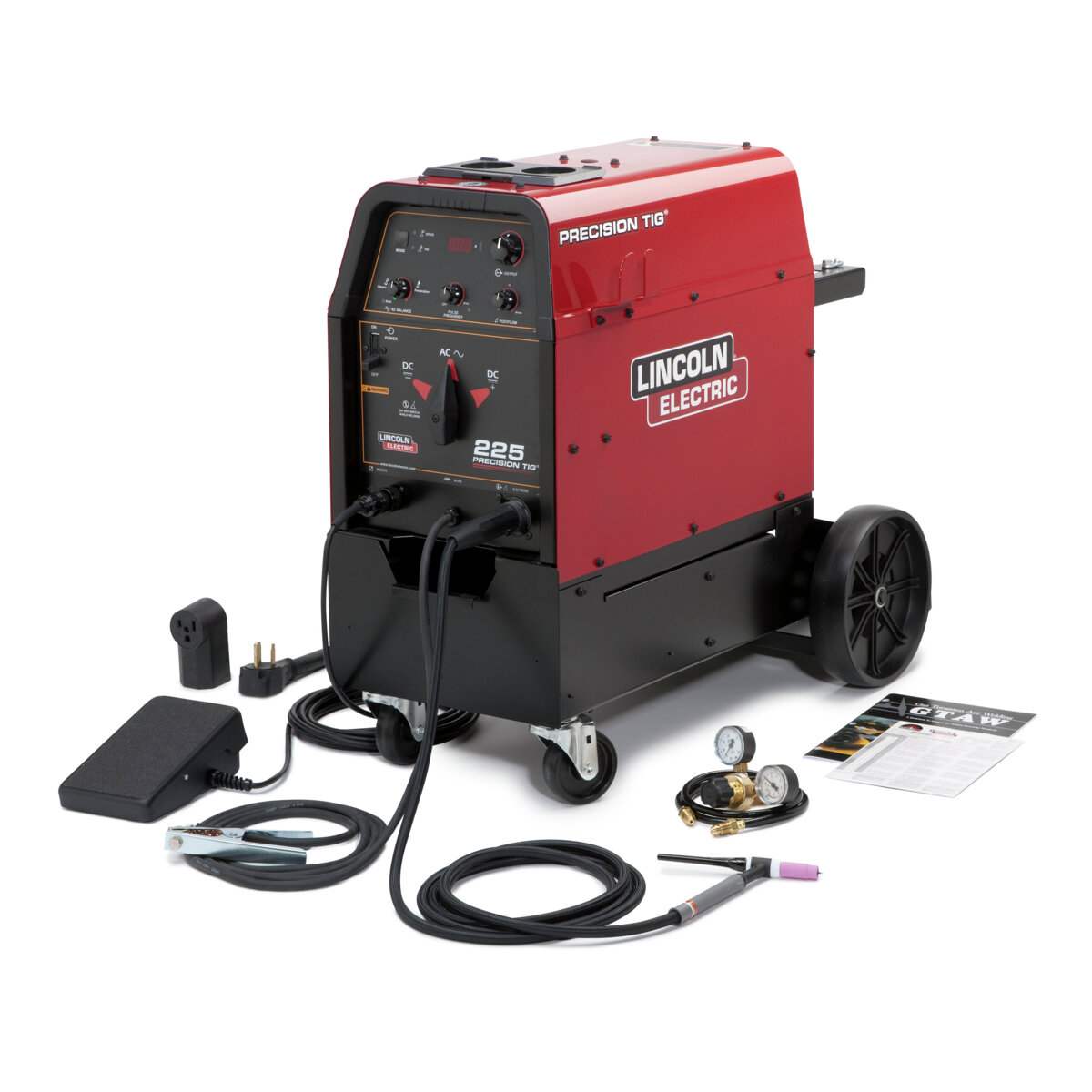 Lincoln Precision TIG 225 Ready-Pak with Cart