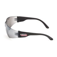 Lincoln Starlite Silver Mirror Safety Glasses
