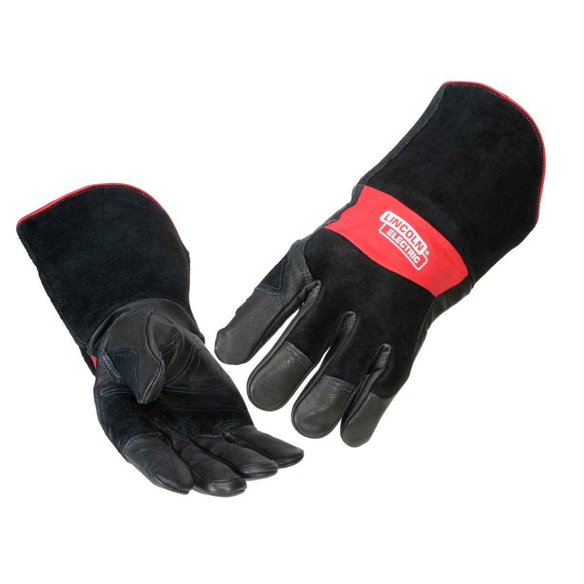 Lincoln Electric Premium Leather MIG/Stick Welding Gloves, Medium (K2980-M)