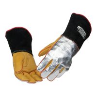 Lincoln Electric Aluminized High-Heat Welding Gloves - XL