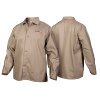 Lincoln Electric Traditional Khaki FR Cotton Welding Jacket, X-Large