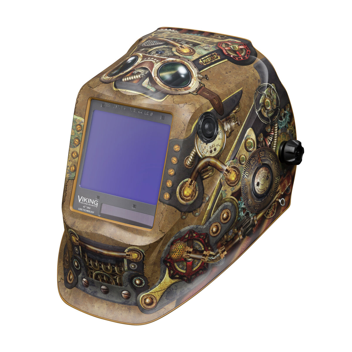Lincoln Viking 3350 Steampunk 4th Gen Auto-Darkening Helmet