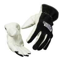 Lincoln Electric Drivers Gloves, XL, Top Grain & Split Cowhide