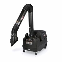 Lincoln Prism Mobile Fume Extractor One-Pak, 10ft Arm, MERV 14, Arc Sensor & Lamp