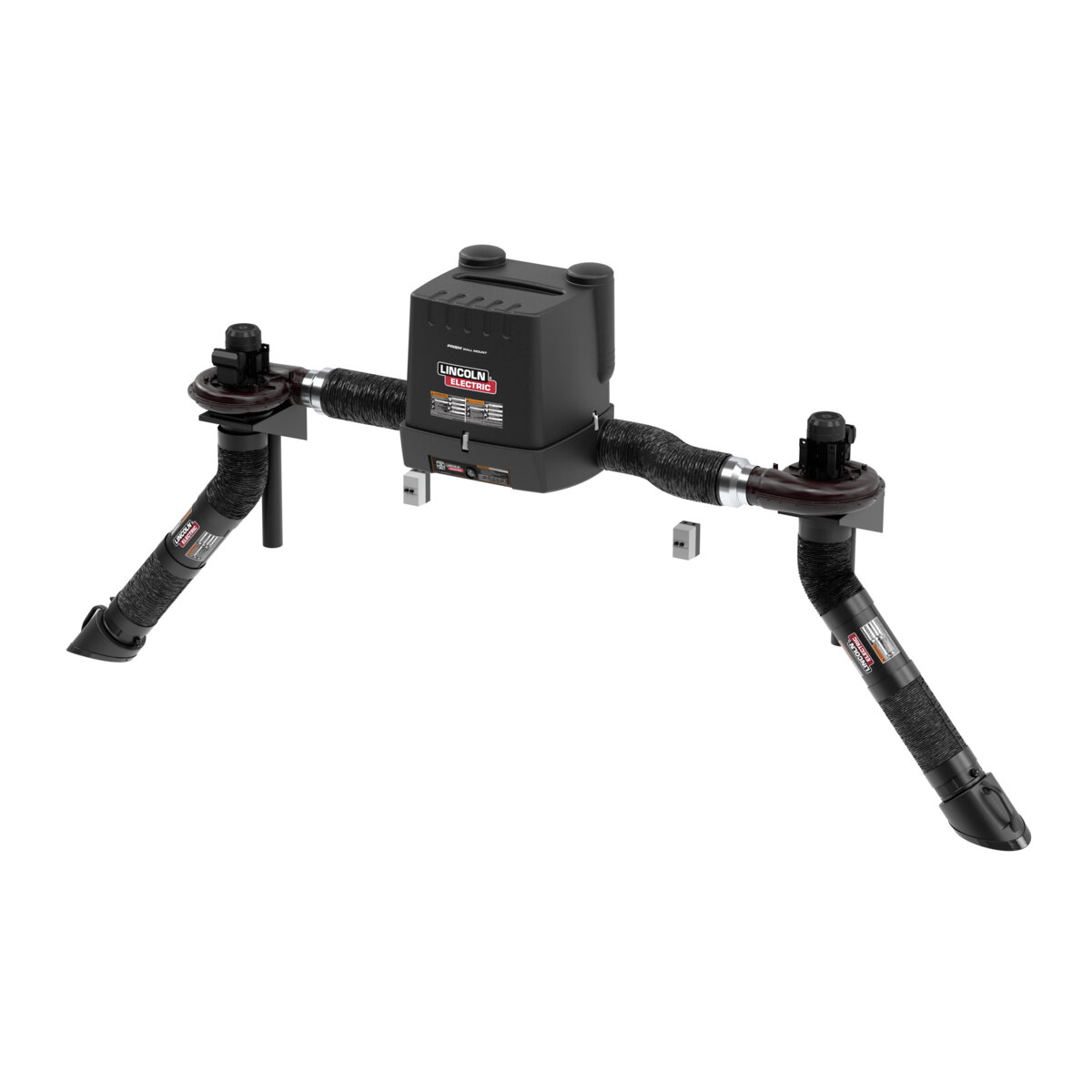 Prism Wall Mount Dual Arm Fume Extractor One-Pak