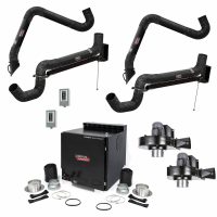 Statiflex 800 Dual Wall Mount Fume Extractor