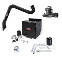 Lincoln Prism Wall Mount Mechanized Cleaning One-Pak with 10ft Arm