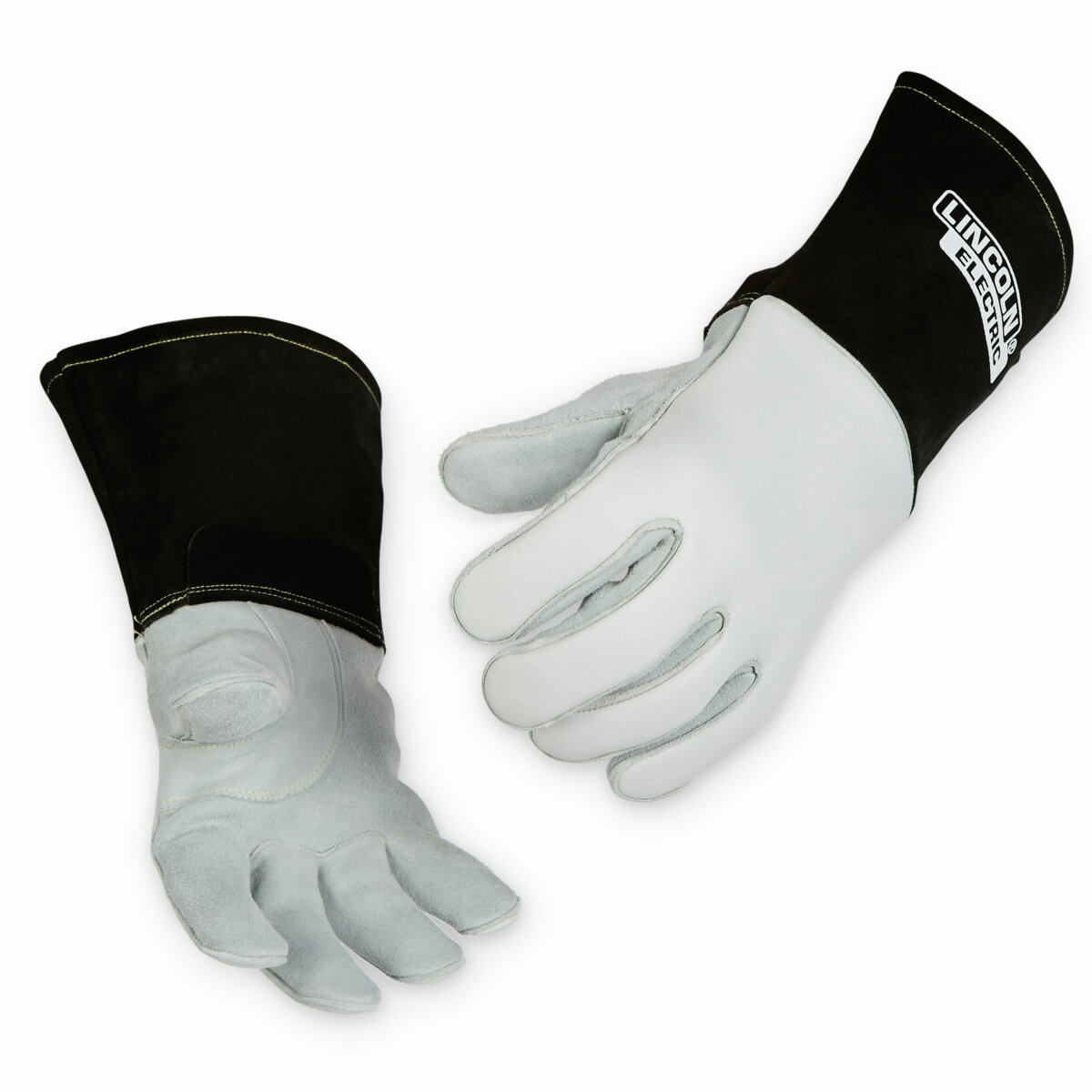 Lincoln Premium 7 Series Elkskin Stick/MIG Welding Gloves - Medium