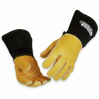 Lincoln Electric Premium 8 Series Elkskin Stick/MIG Welding Gloves - Large