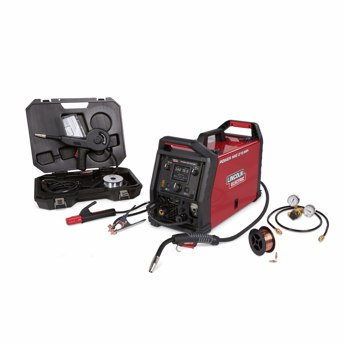 Lincoln POWER MIG 215 MPi Aluminum One-Pak Multi-Process Welder