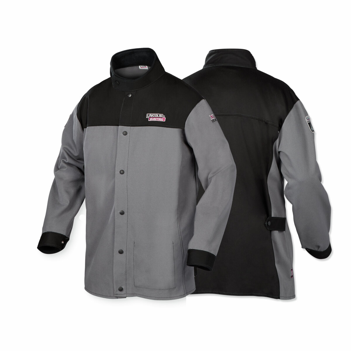 Lincoln Electric XVI Series Industrial FR Cotton Welding Jacket, Extra Large