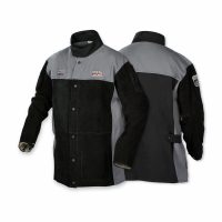 Lincoln XVI Series Hybrid Leather/FR Cotton Welding Jacket, 2XL
