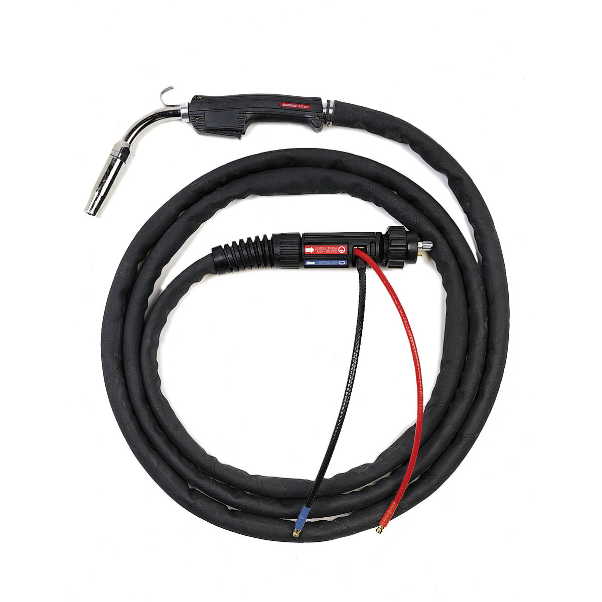 Lincoln Magnum 450WC Water-Cooled MIG Gun, 15ft, 450A