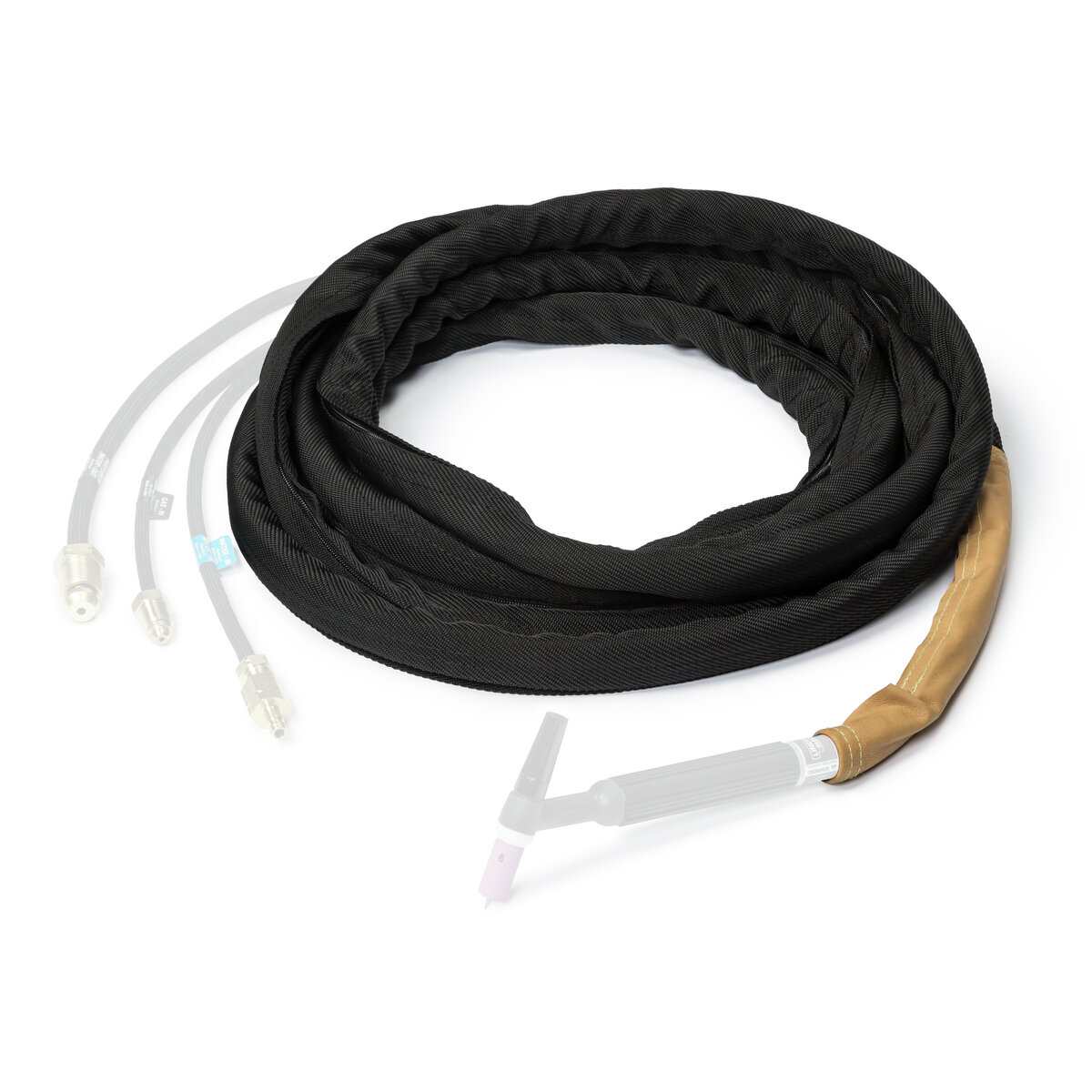 Lincoln Electric 22ft Heavy Duty Zippered TIG Torch Cable Cover