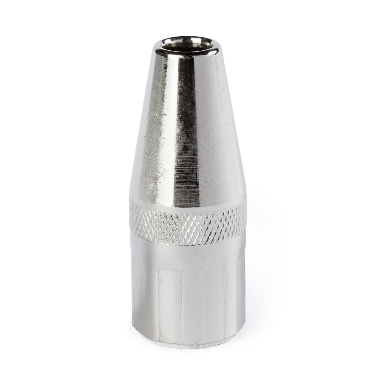 Lincoln Electric Magnum PRO 350A Thread-On Nozzle, 3/8" ID, 1/8" Recess