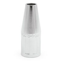 Lincoln Electric Magnum PRO 100L/175L MIG Nozzle, 3/8 in. Flush, Thread-On