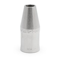 Lincoln Electric Gas Nozzle, 3/8 in ID, 1/4 in Stickout, Thread-On