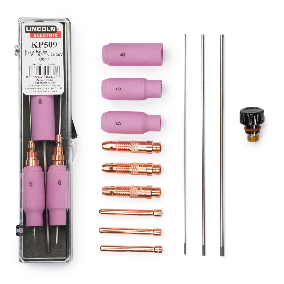 Lincoln Electric Magnum Parts Kit for PTA-26 and PTW-18 TIG Torches