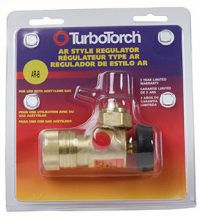 TurboTorch AR-B Medium Duty Acetylene Regulator, CGA 520 Connection