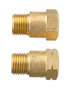 Victor Torch Mount Check Valve Set (Oxygen & Fuel)